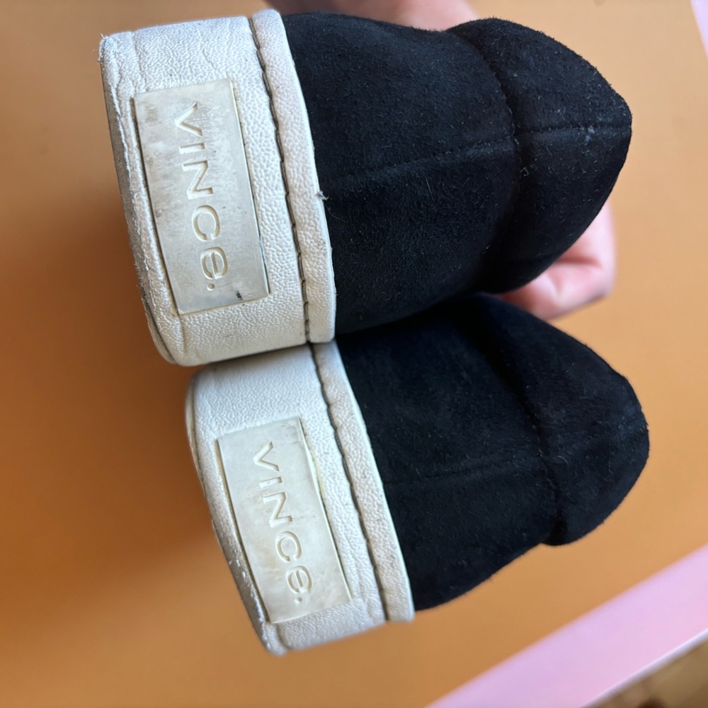 Vince Warren Sneaker In Black Suede - Size 10 - image 5